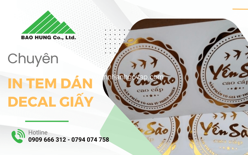 in tem dán decal giấy quận 12