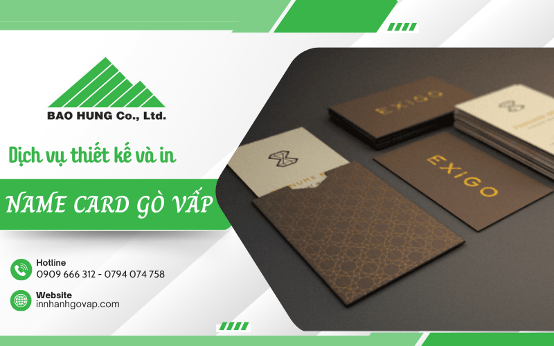 In name card Gò Vấp