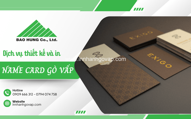 In name card Gò Vấp