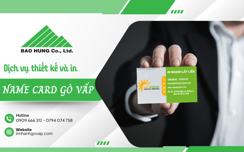 In name card Gò Vấp