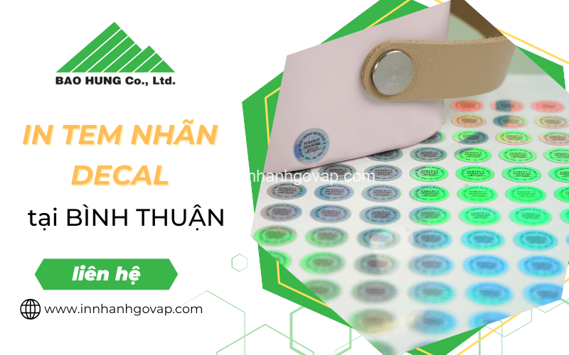 in tem nhãn decal Bình Thuận