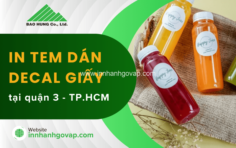 in tem dán decal giấy